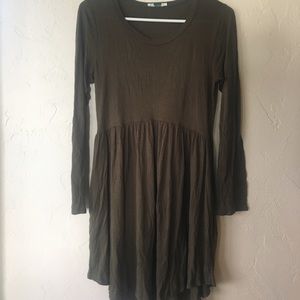 Army green dress